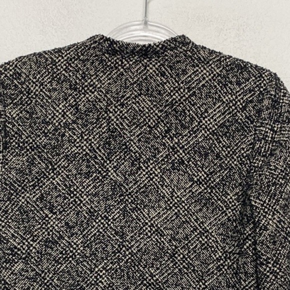 Classiques Entier Wool Blend Cambon Tweed Womens Ponte Hem Jacket Blazer Size M - Picture 10 of 13